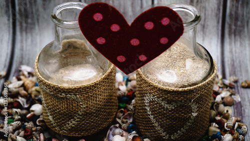 Valentines Day with pictures of flowers, hearts and Background make you feel the Love in the Air