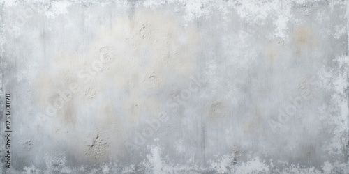 Rough-textured gray and white concrete wall; rich in detail with prominent cracks and crevices, showcasing a layered, rugged charm photo