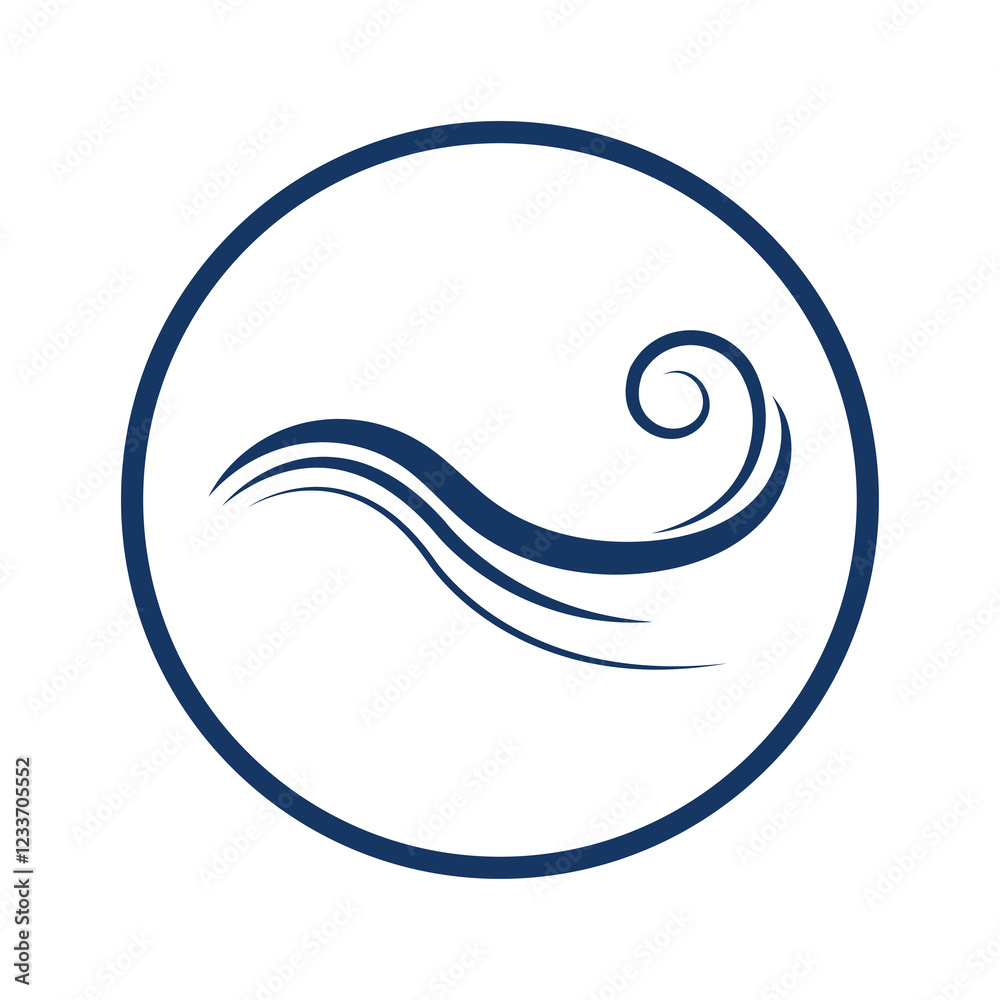 Wave Logo Vector Art, Icons, and Graphics