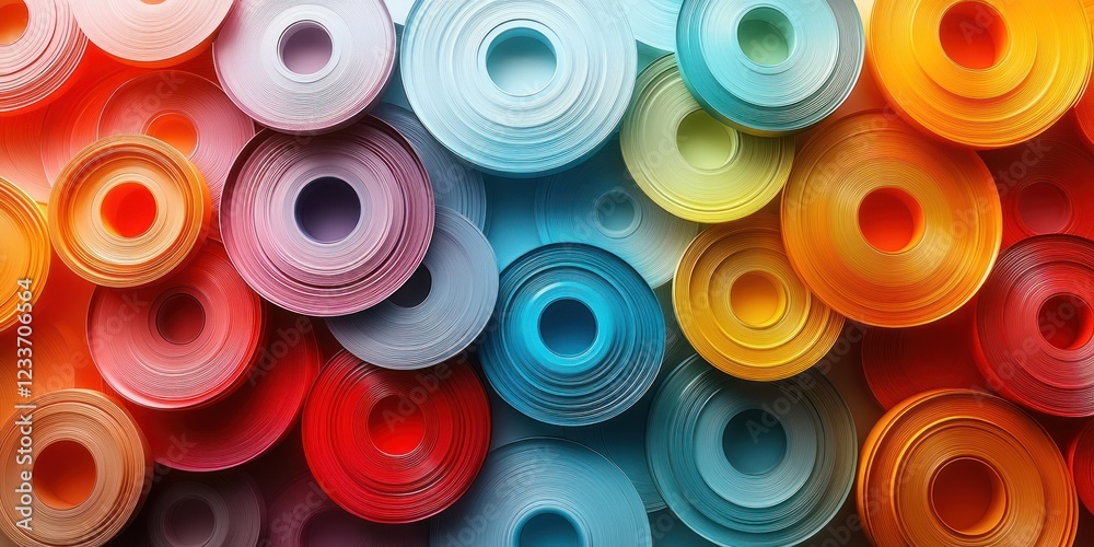 Vibrant Hues: An Abstract Symphony of Color Vibrant Hues: An Abstract Symphony of Color