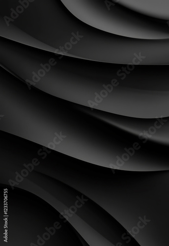 black wave abs tact background texture, Abstract Black Wave Background