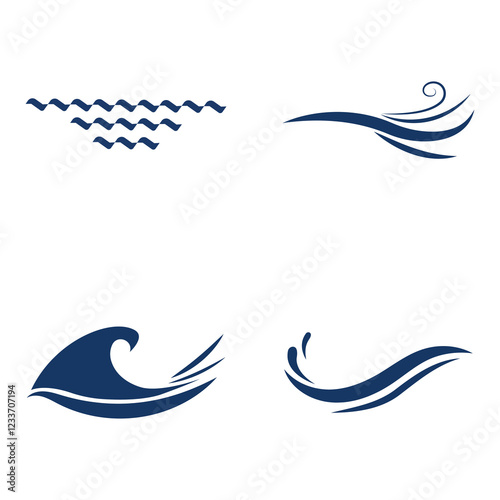 Wave Logo Vector Art, Icons, and Graphics