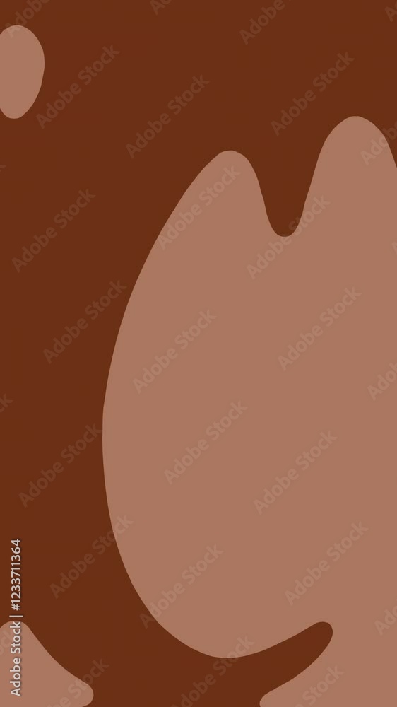 Vertical 4K video. Transition. Color of 2025 year. Loop animation. Chocolate paint, cacao oil, white milk, hot slime, brown ink, liquid lines, cocoa stream, drop, flow, sludge. Social media template Vertical 4K video. Transition. Color of 2025 year. Loop animation. Chocolate paint, cacao oil, white milk, hot slime, brown ink, liquid lines, cocoa stream, drop, flow, sludge. Social media template