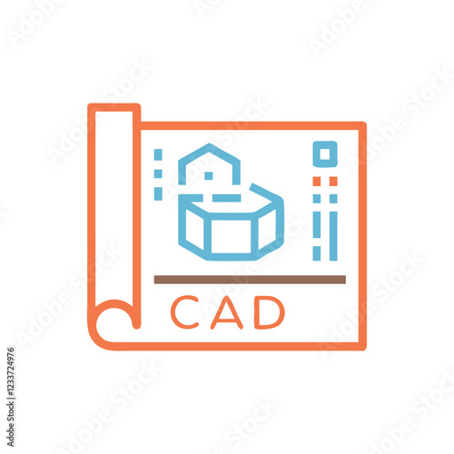  CAD Icon for Design Engineering