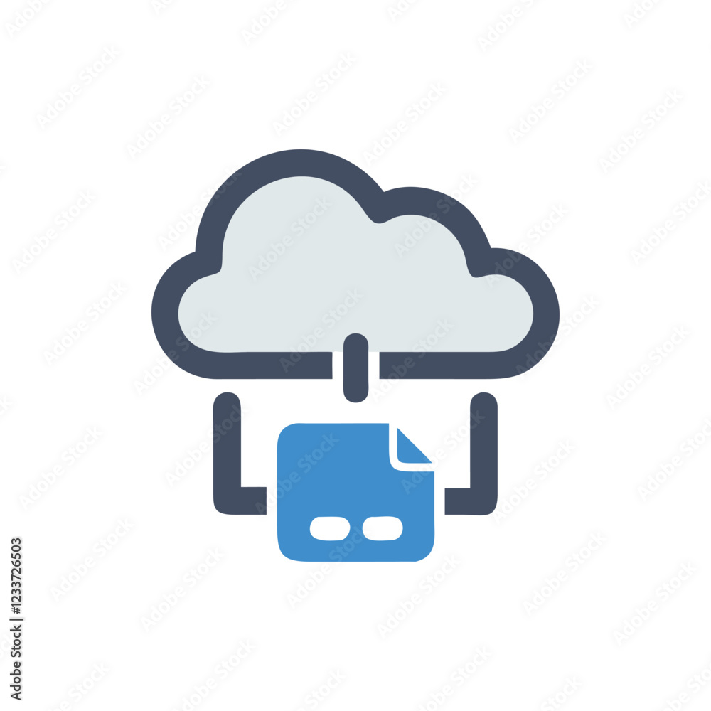Innovative Cloud Storage Solutions Icon Innovative Cloud Storage Solutions Icon