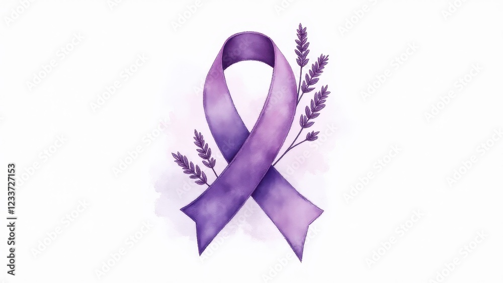 A well-recognized pancreatic cancer ribbon for spreading knowledge. A well-recognized pancreatic cancer ribbon for spreading knowledge.