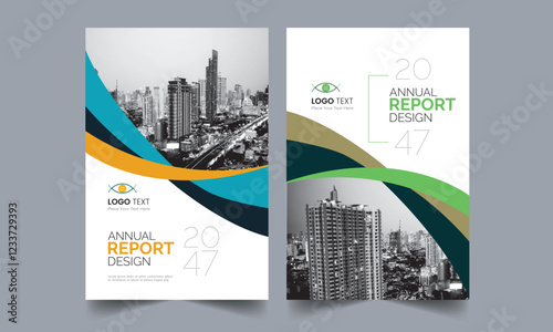 Annual Report Cover Design Template