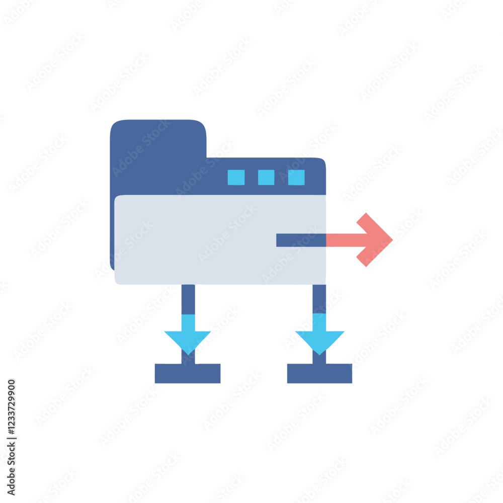 Efficient Data Compression Icon for Storage Solutions Efficient Data Compression Icon for Storage Solutions