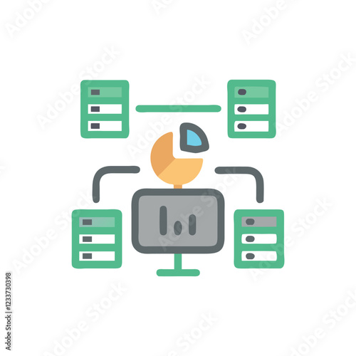  Comprehensive Data Governance Icon for Strategy