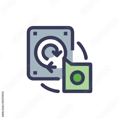  Data Recovery Icon for Restoration Solutions