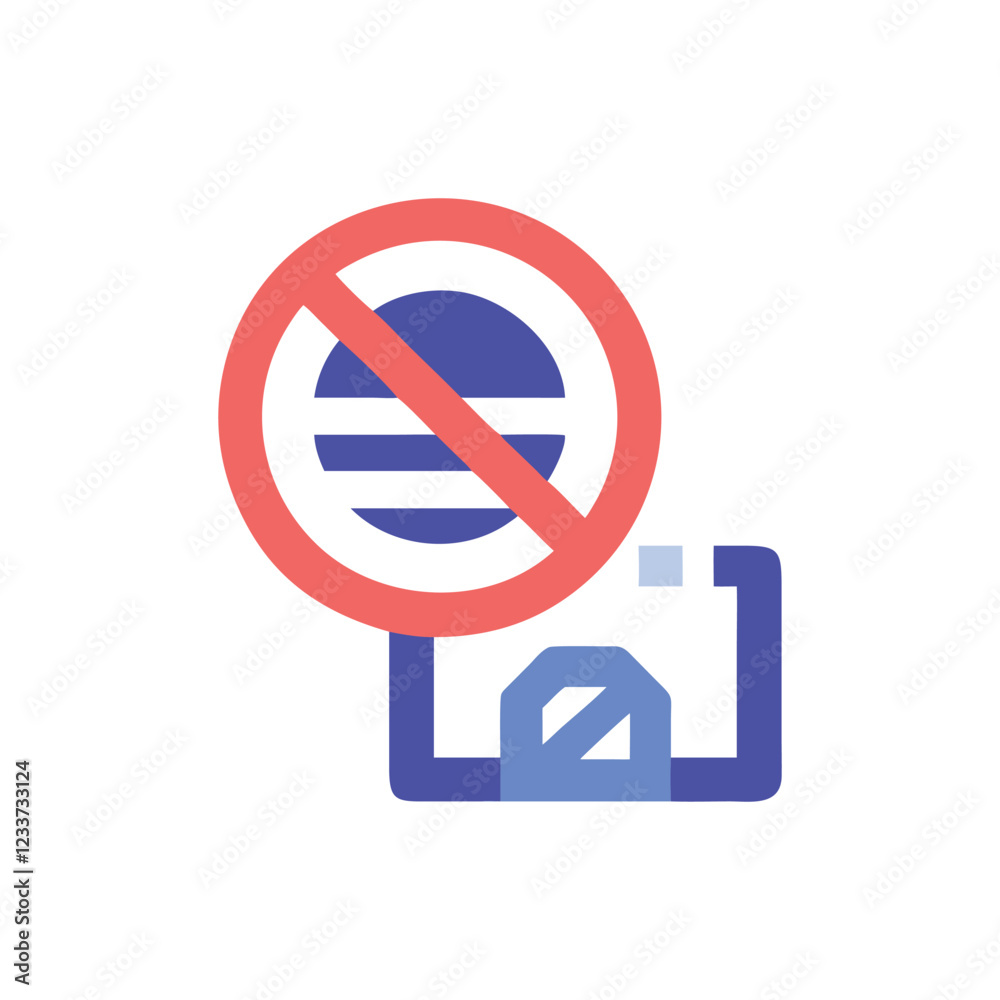 Denial of Service Icon for Cyber Threats Denial of Service Icon for Cyber Threats