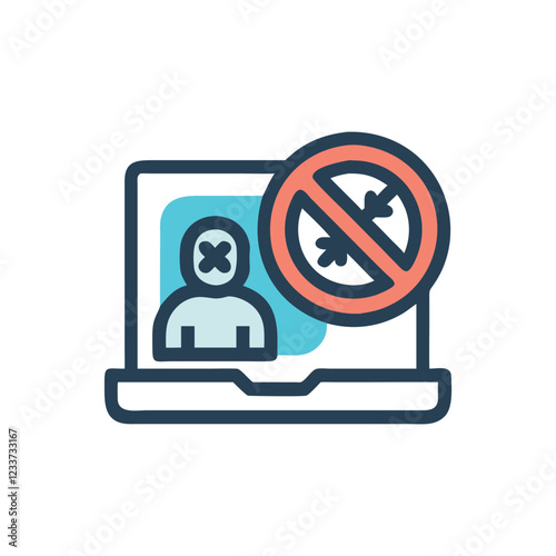  Comprehensive Denial of Service Icon for Cybersecurity