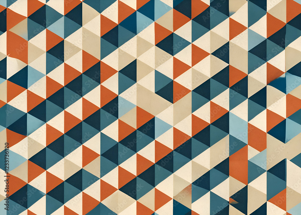 Geometric pattern of overlapping triangles. Geometric pattern of overlapping triangles.