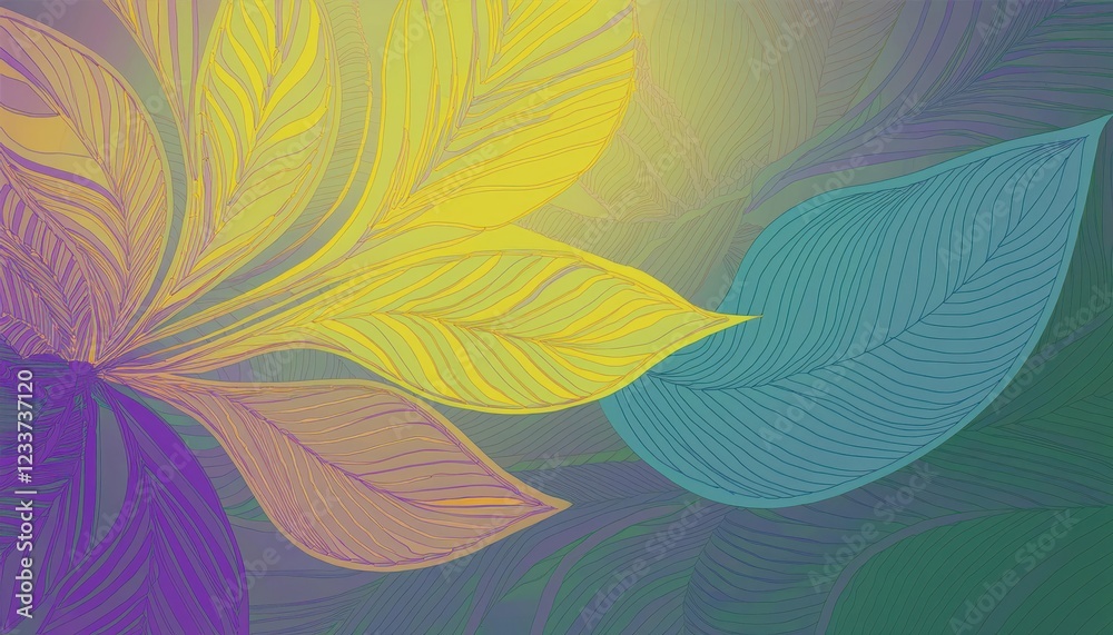 Fototapeta premium Vibrant Colors of a serene evening landscape Peaceful Wallpaper Backdrop with calm waters and a tranquil atmosphere, perfect for peaceful environments or minimalist designs.