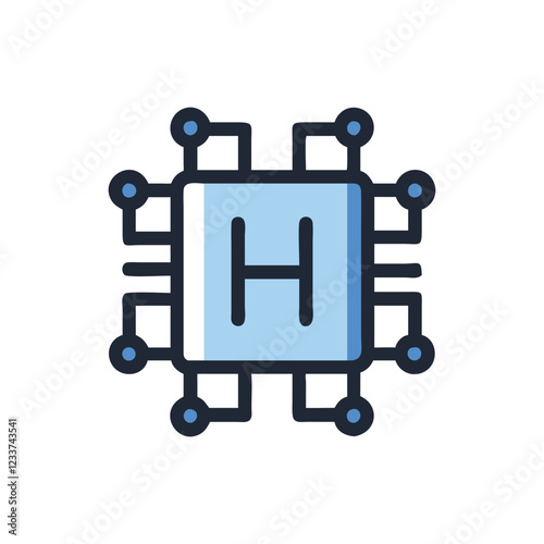  Icon of Hypervisor for Cloud Solutions