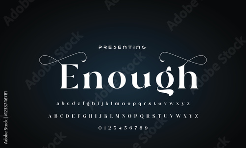Luxury beauty font alphabet logo. Typography beautiful fashion elegant classic letters serif italic fonts wedding vintage retro casters logos. vector illustration
