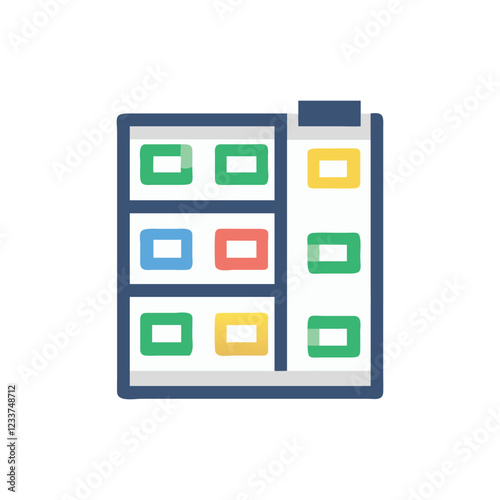  Kanban Icon for Project Management photo