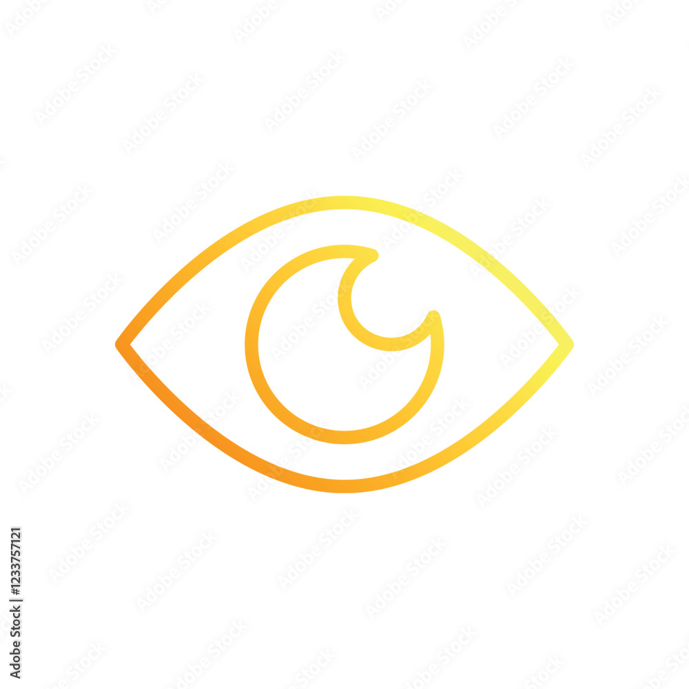 View icon. Userinter face icon design. vector graphic View icon. Userinter face icon design. vector graphic