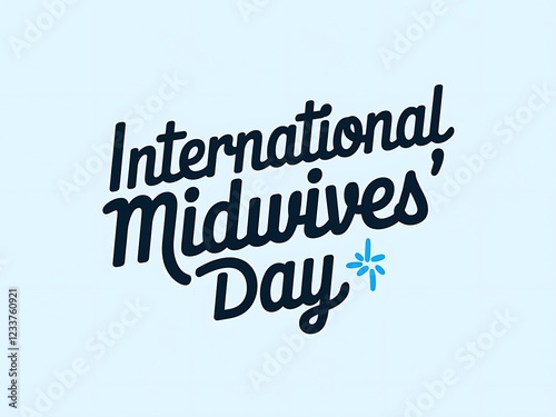 International Midwives Day celebration graphic design