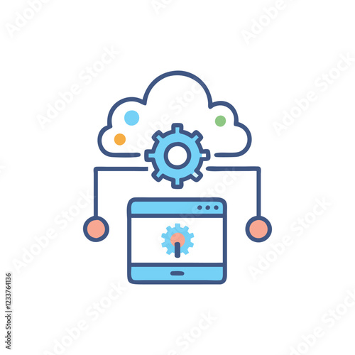  Comprehensive SaaS Icon for Digital Transformation