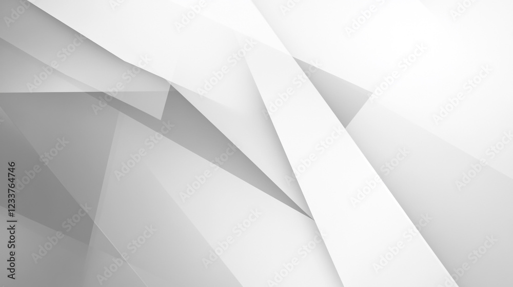 Obraz premium abstract white background. White abstract on gray background. gray lines square background. Elegant Diagonal Stripes White Background with Grey Shadows