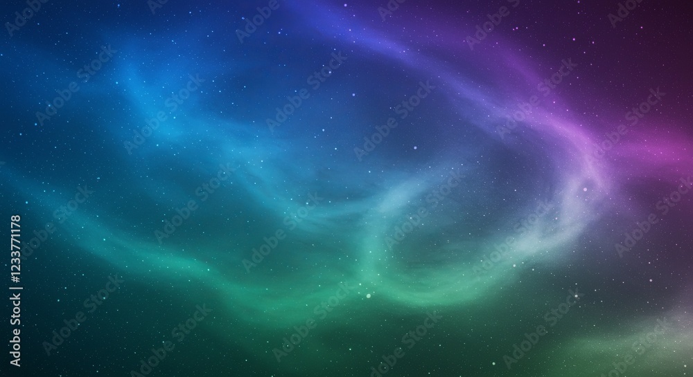Fototapeta premium scene with space with stars of nebula galaxy