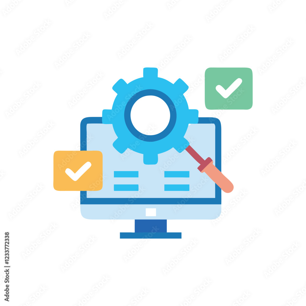 Innovative System Testing Solutions Icon Innovative System Testing Solutions Icon