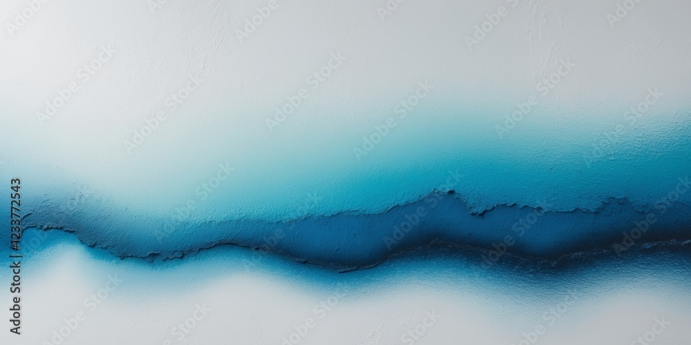 Obraz premium Abstract blue gradient on textured canvas.