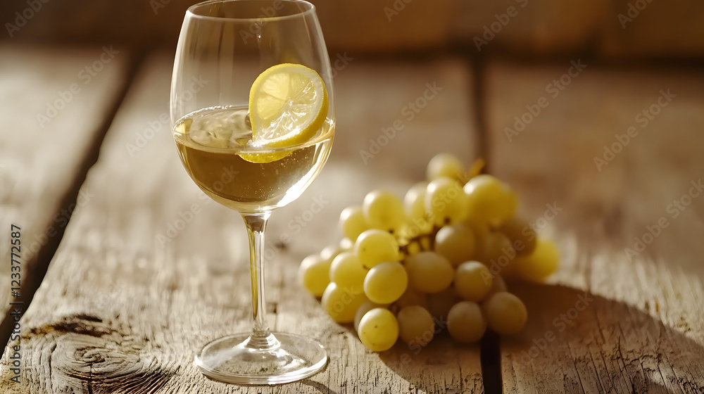 Half-filled wine glass resting beside a variety of fresh fruits, symbolizing balance and enjoyment in life's simple pleasures. Half-filled wine glass resting beside a variety of fresh fruits, symbolizing balance and enjoyment in life's simple pleasures.