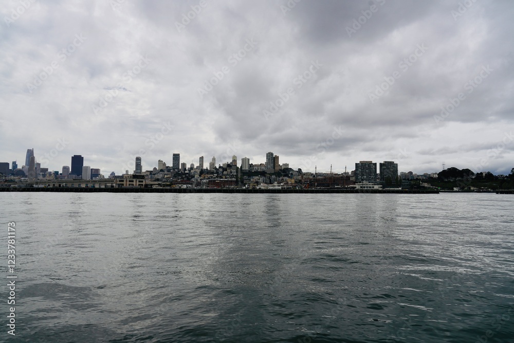 Naklejka premium San Francisco Bay