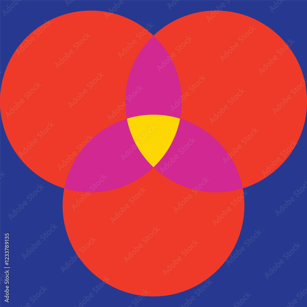 Abstracts geometric shape with colorfully Abstracts geometric shape with colorfully