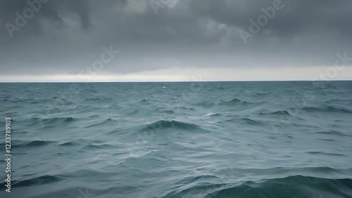 Wallpaper Mural a large body of water under a cloudy sky Torontodigital.ca