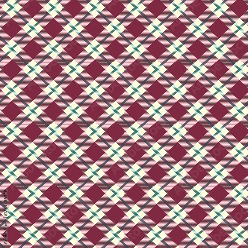 red and white plaid pattern