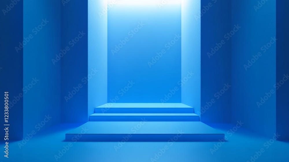 blue background glowing in the middle for ads blue background glowing in the middle for ads