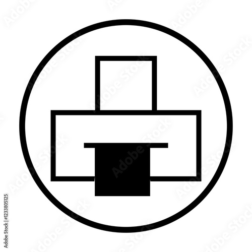 printer vector illustration