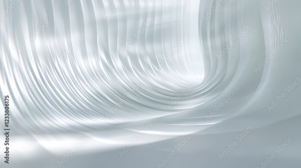 Obraz premium A sophisticated abstract background featuring a reeded glass effect, creating a visually intriguing texture with light reflections and subtle distortions.