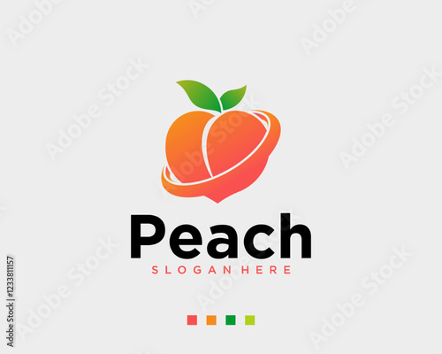 peach planet logo