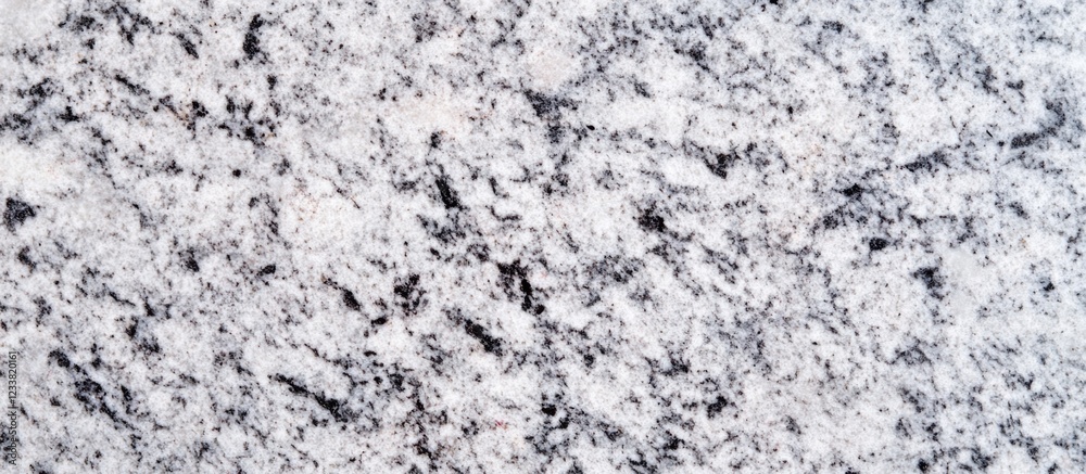 White granite surface texture with black speckles natural stone pattern Copy Space White granite surface texture with black speckles natural stone pattern Copy Space