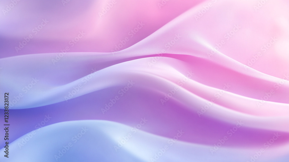 Fototapeta premium Colorful wallpaper with smooth color transitions, Abstract gradient background blending pink, purple, and peach tones, ideal for modern designs, digital art,