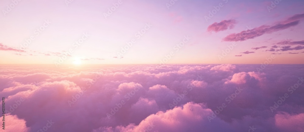 Twilight sky with clouds and soft pastel hues creating an ideal backdrop for text or messages in an empty serene atmosphere. Twilight sky with clouds and soft pastel hues creating an ideal backdrop for text or messages in an empty serene atmosphere.