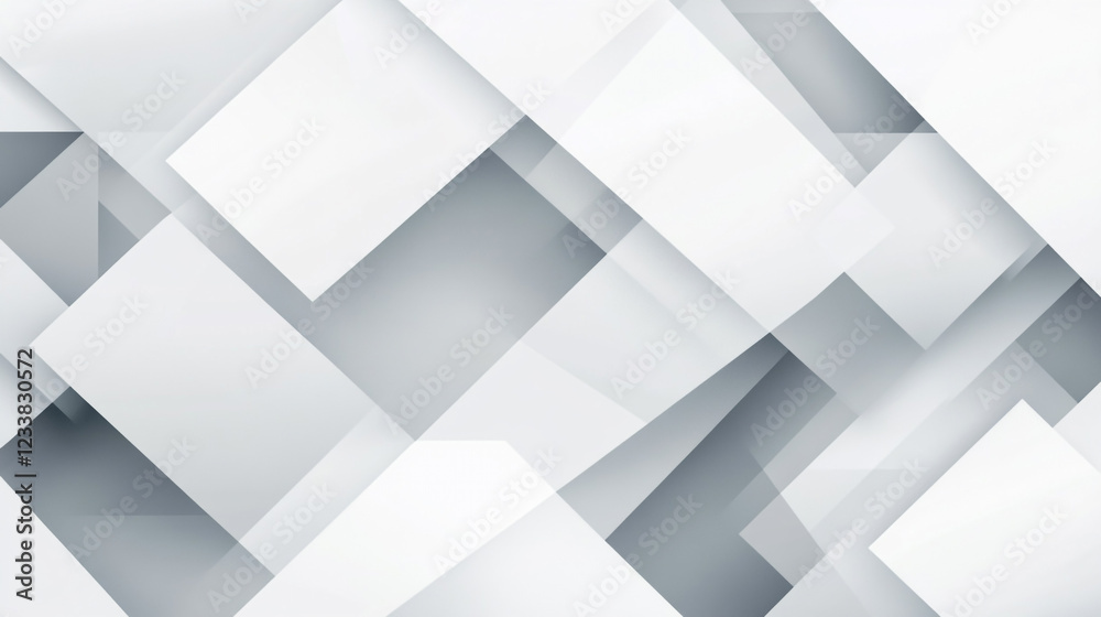 geometric background featuring layered white square shapes, Abstract smooth light gray geometry paper futuristic minimal subtle modern background, geometric background featuring layered white square shapes, Abstract smooth light gray geometry paper futuristic minimal subtle modern background,
