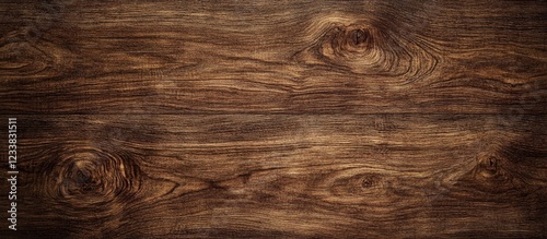 Wallpaper Mural Dark Wooden Texture with Knots and Natural Grain Pattern Copy Space Torontodigital.ca