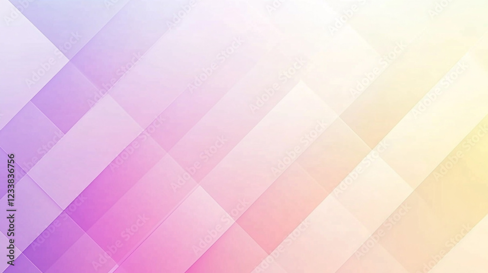 Abstract pastel geometric background with soft cloud effect. A colorful background with pink, blue, and orange stripes Abstract pastel geometric background with soft cloud effect. A colorful background with pink, blue, and orange stripes
