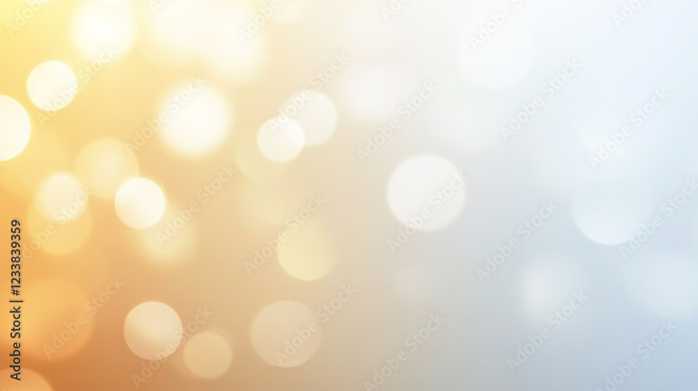 Abstract blur white and silver color Abstract particle bokeh background Abstract blur white and silver color Abstract particle bokeh background