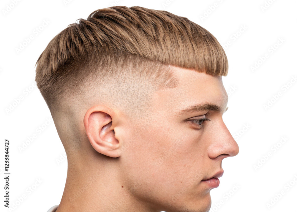 Obraz premium portrait of a man isolated on white background