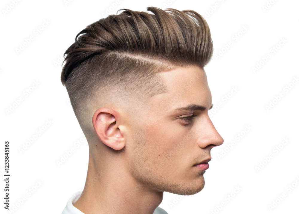 Obraz premium Undercut isolated on white background