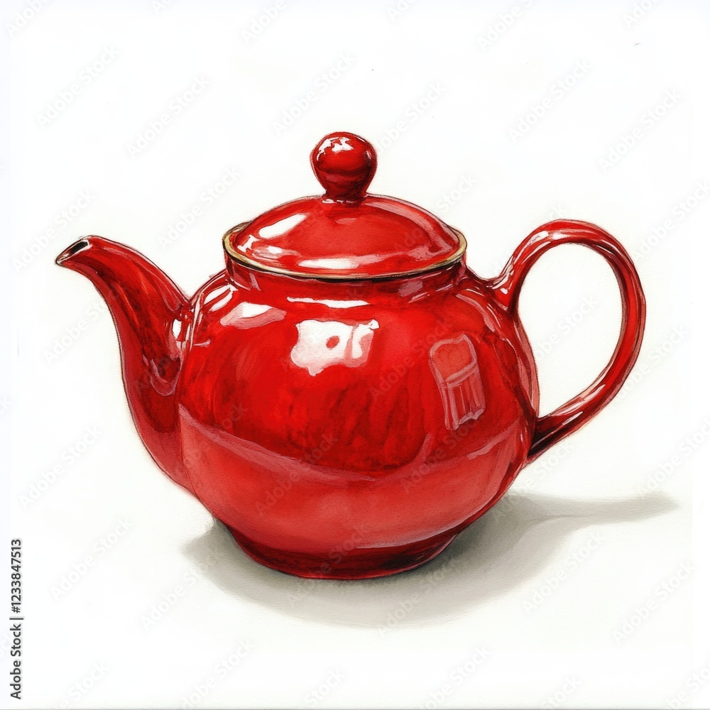 Red Tea Kettle Red Tea Kettle