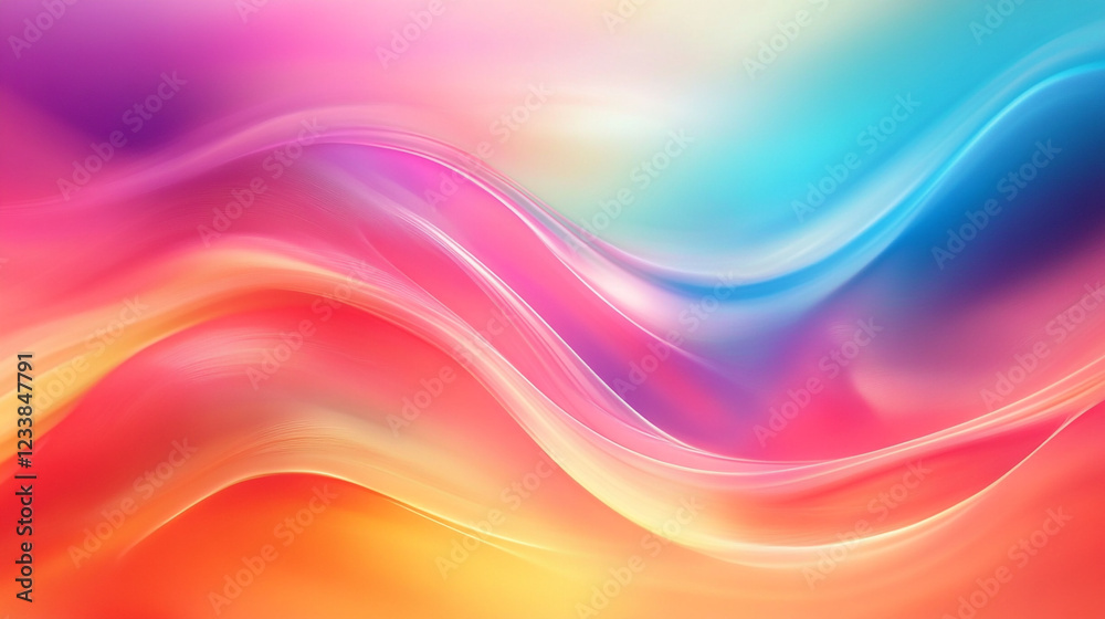 Obraz premium retro gradient background with grain texture Background gradient abstract bright light, blurry smooth.