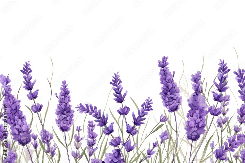 Naklejka premium Lavender lavender backgrounds blossom.