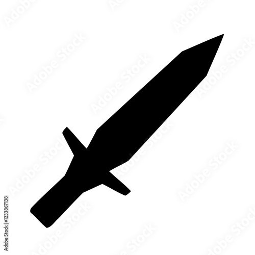 black dagger icon